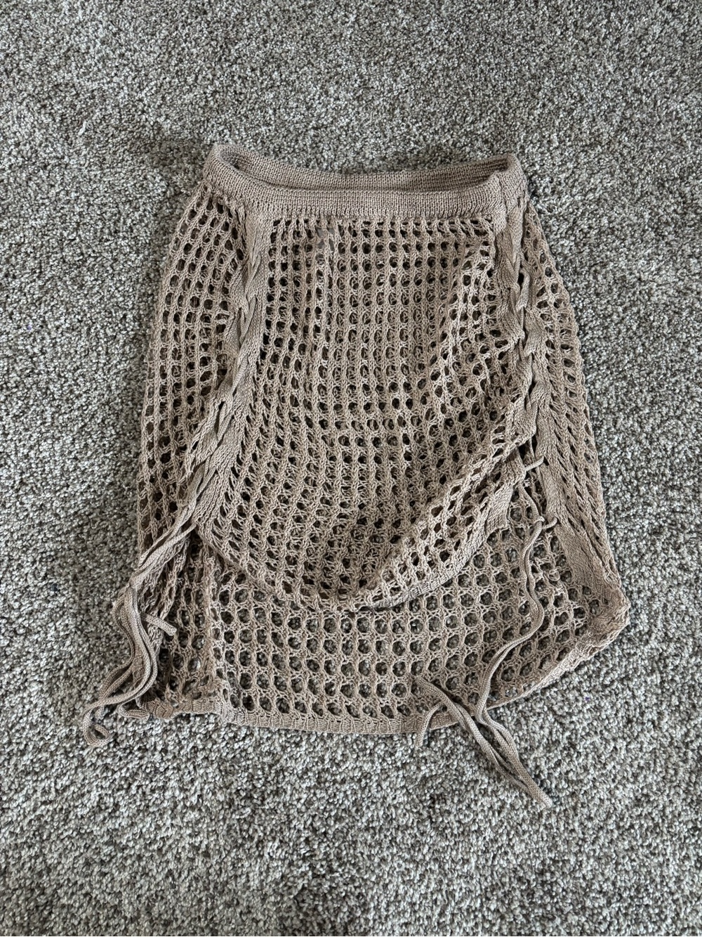 Crotchet women’s swim skirt